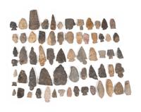 Two Cigar Boxes of Broken Points and Flint Chips