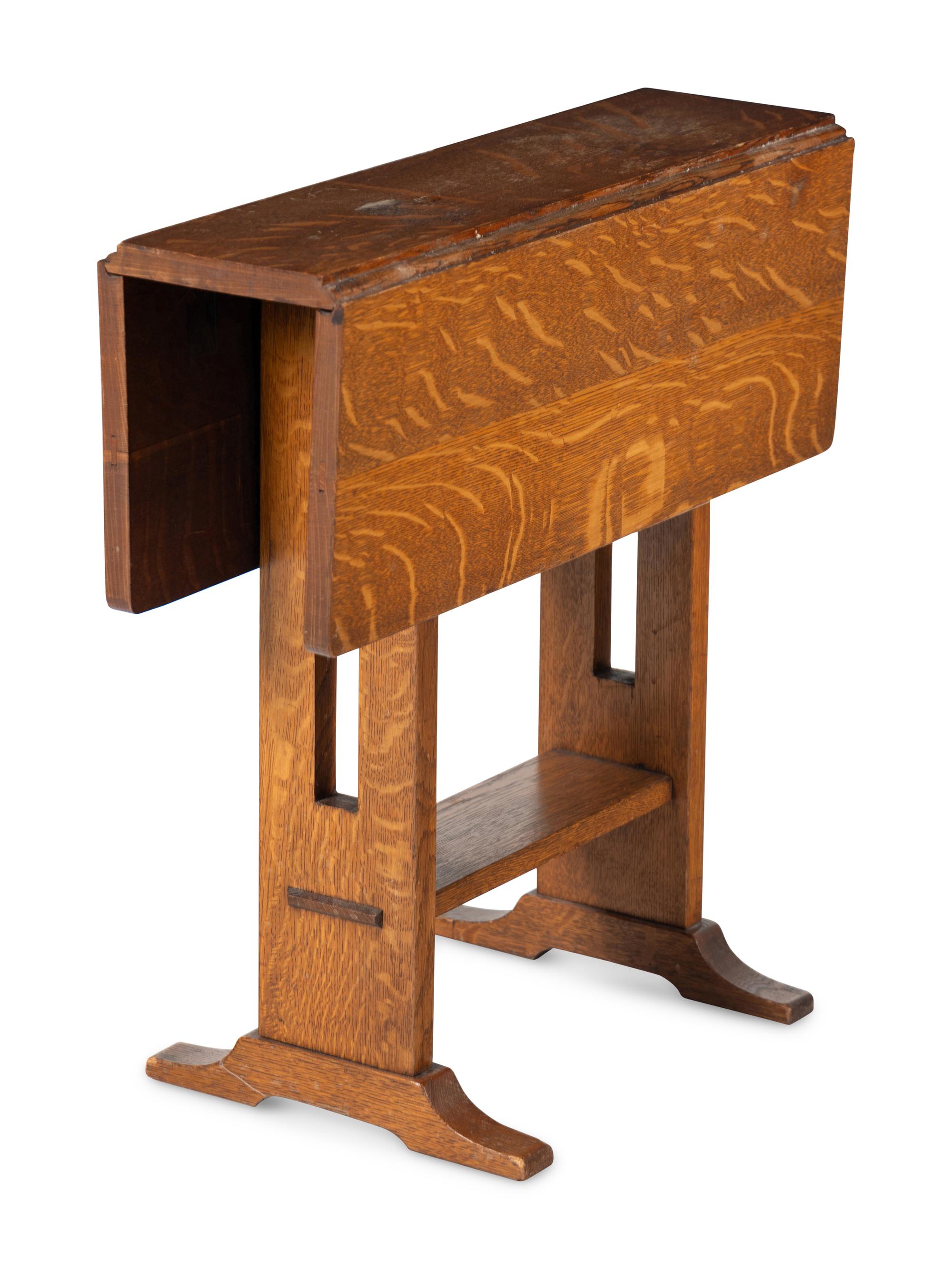 Drop-Leaf Side Table