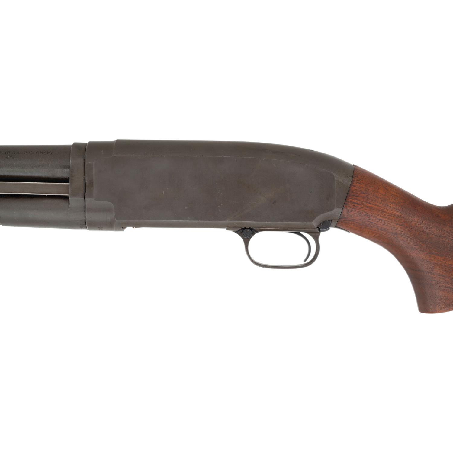 **WWII Factory Parkerized Winchester Model 12 Trench Gun