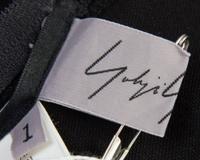 A Yohji Yamamoto Black Cotton Dress, Size 1.