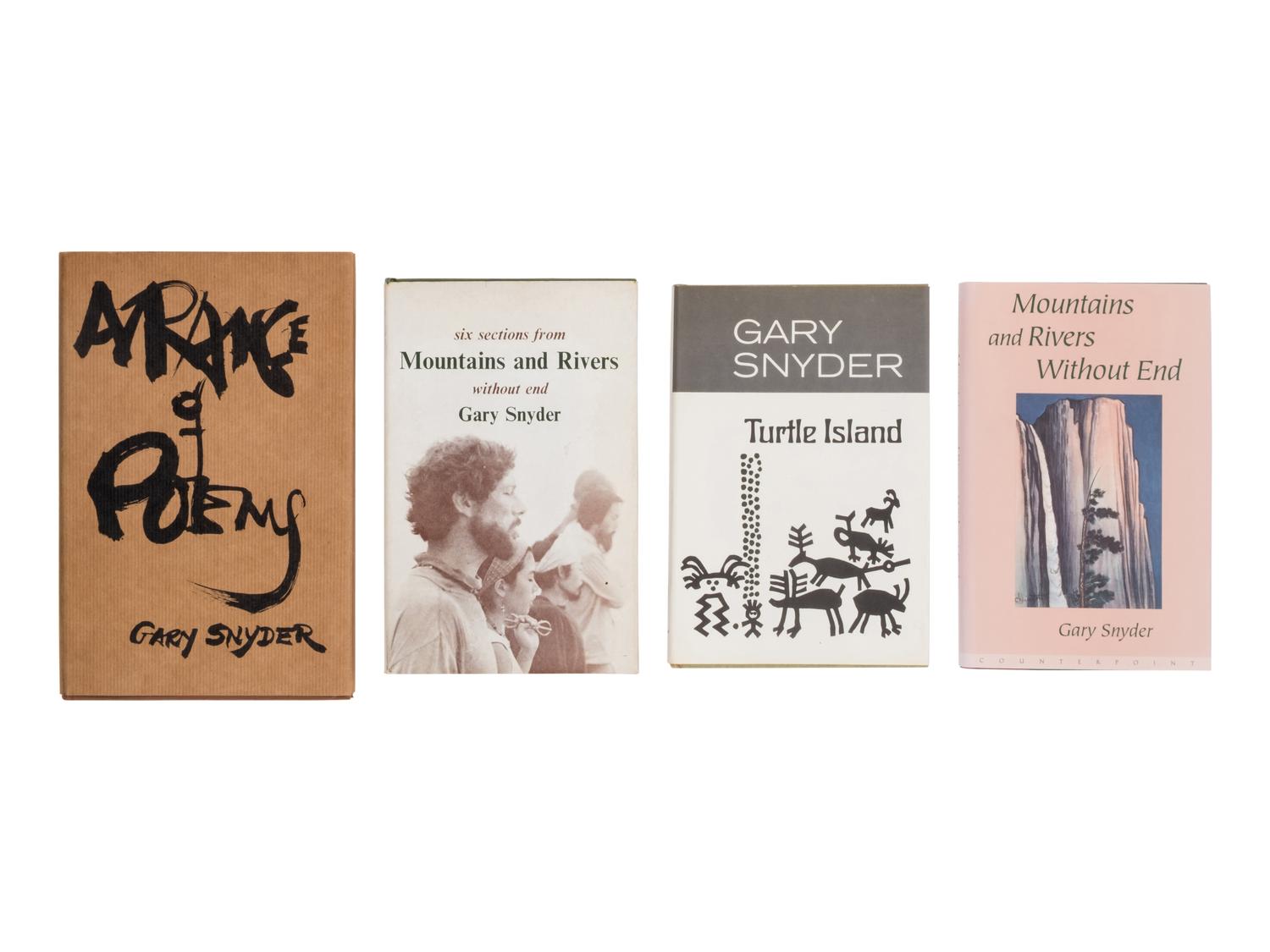 [Literature] Snyder, Gary. Group of 4 First Editions