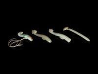 Four Chinese Jade and Jadeite Jewelry