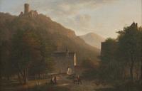 Monastery in the Black Forest , 1820