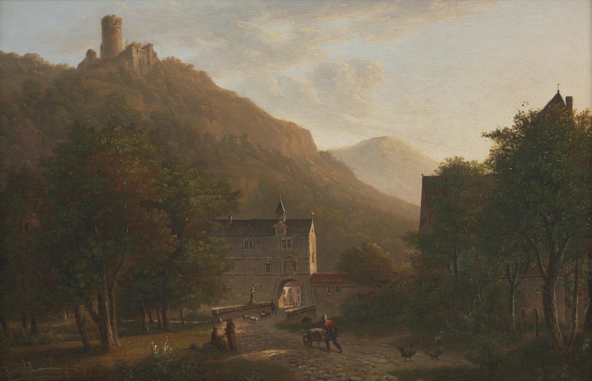 Monastery in the Black Forest , 1820