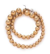 16 Assorted Faux Pearl Necklaces, 1970-2000s