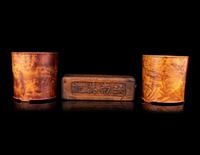 Three Hardwood Scholar‘s Objects