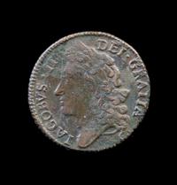 An Irish "Gun Money" Shilling, 1689