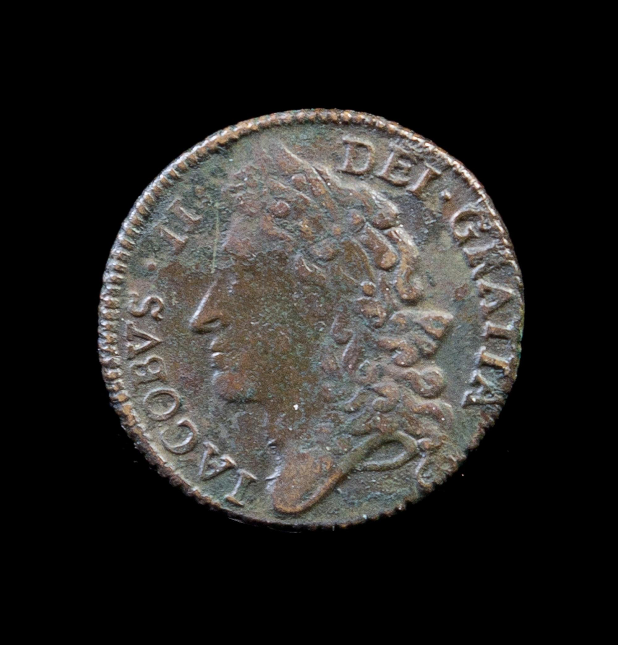 An Irish "Gun Money" Shilling, 1689