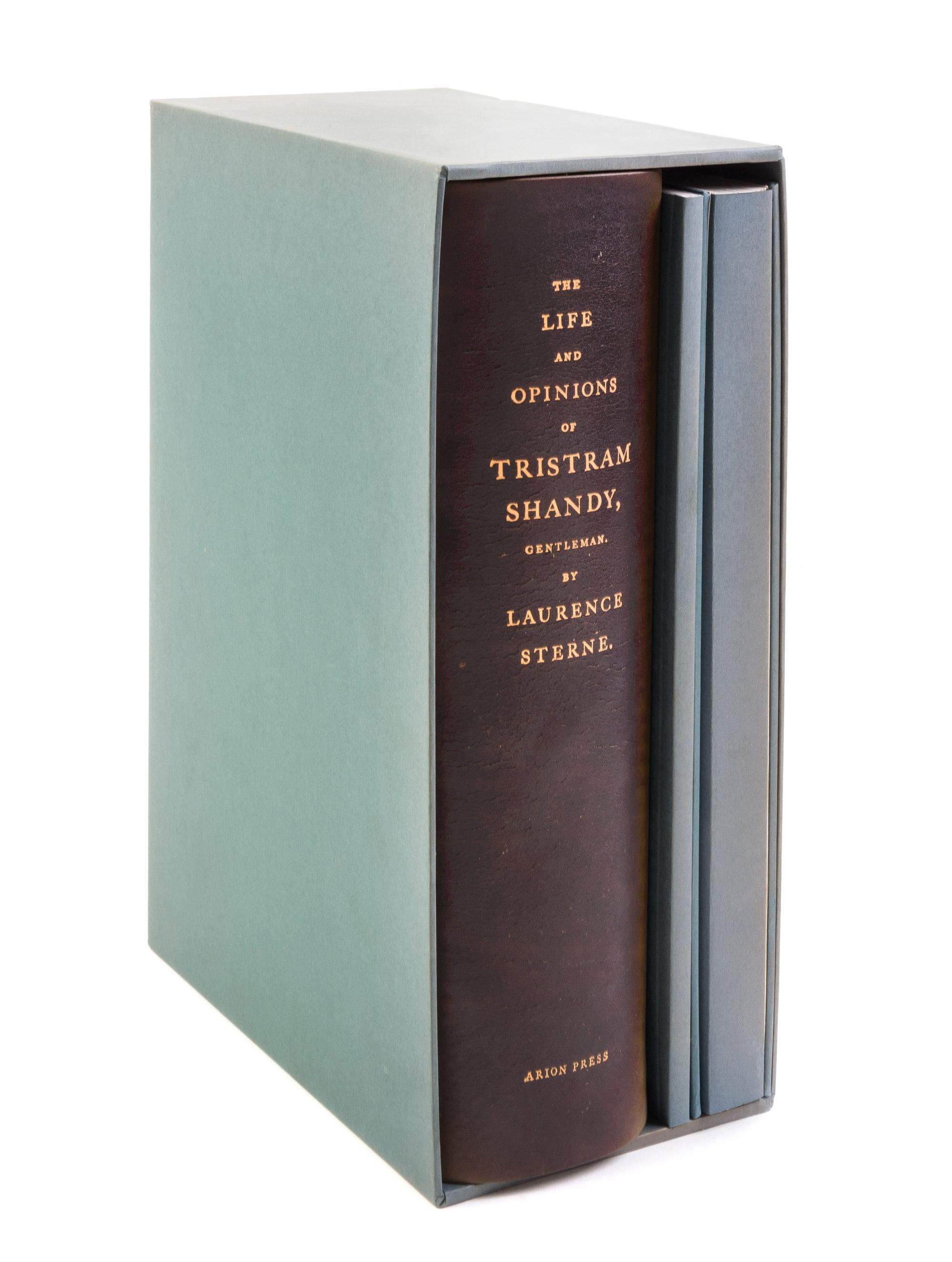John Baldessari, (American b. 1931), The Life and Opinions of Tristram Shandy, Gentleman, 1988 (the complete set with novel, accordion