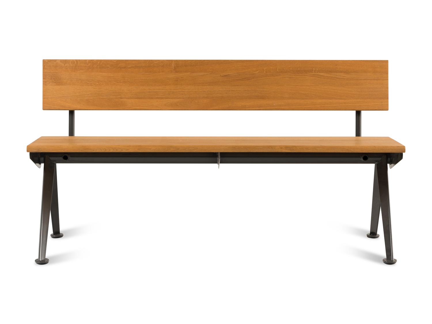 A Jean Prouvé Marcoule Bench