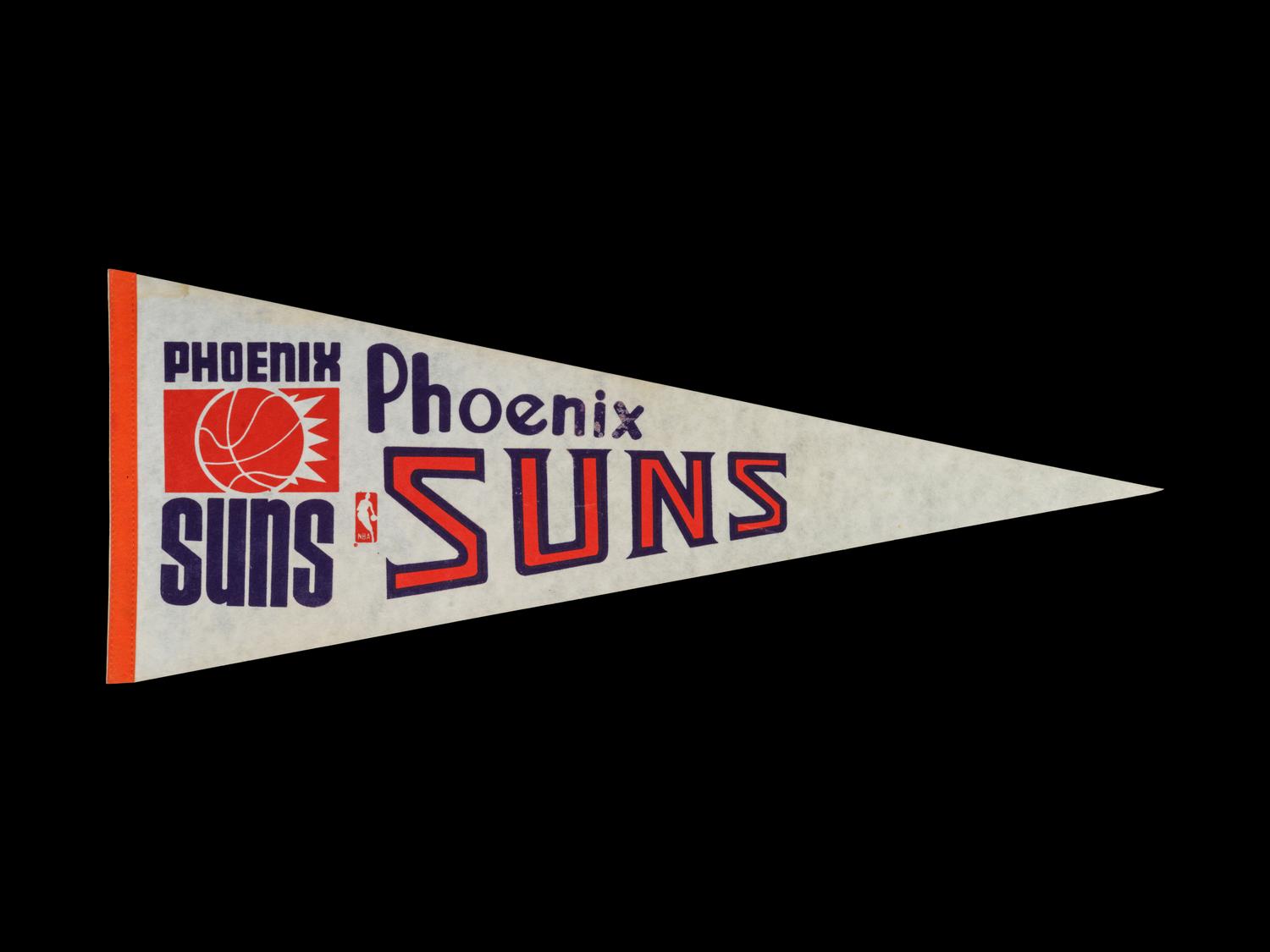 A Complete Set of 23 1980s Michael Jordan Rookie Era NBA Pennants,