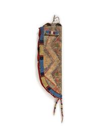 Apsáalooke [Crow] Beaded Buffalo Parfleche Knife Sheath