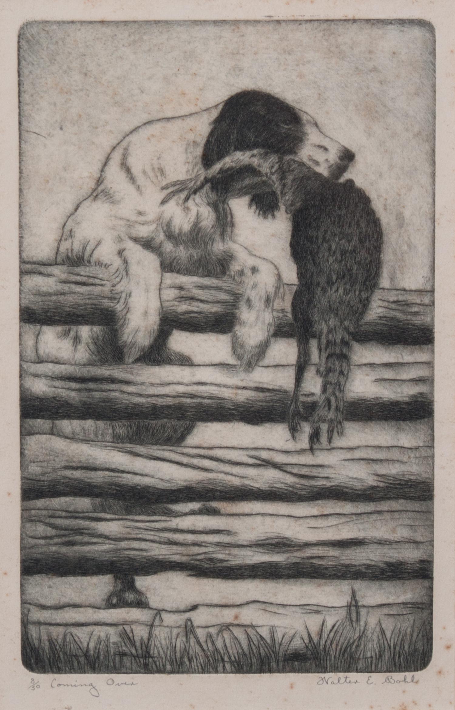 Walter Bohl, (American, 1907-1990), Labrador Retriever, Irish Setter, and Coming Over (three works)