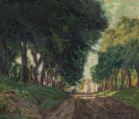 Road Through Trees