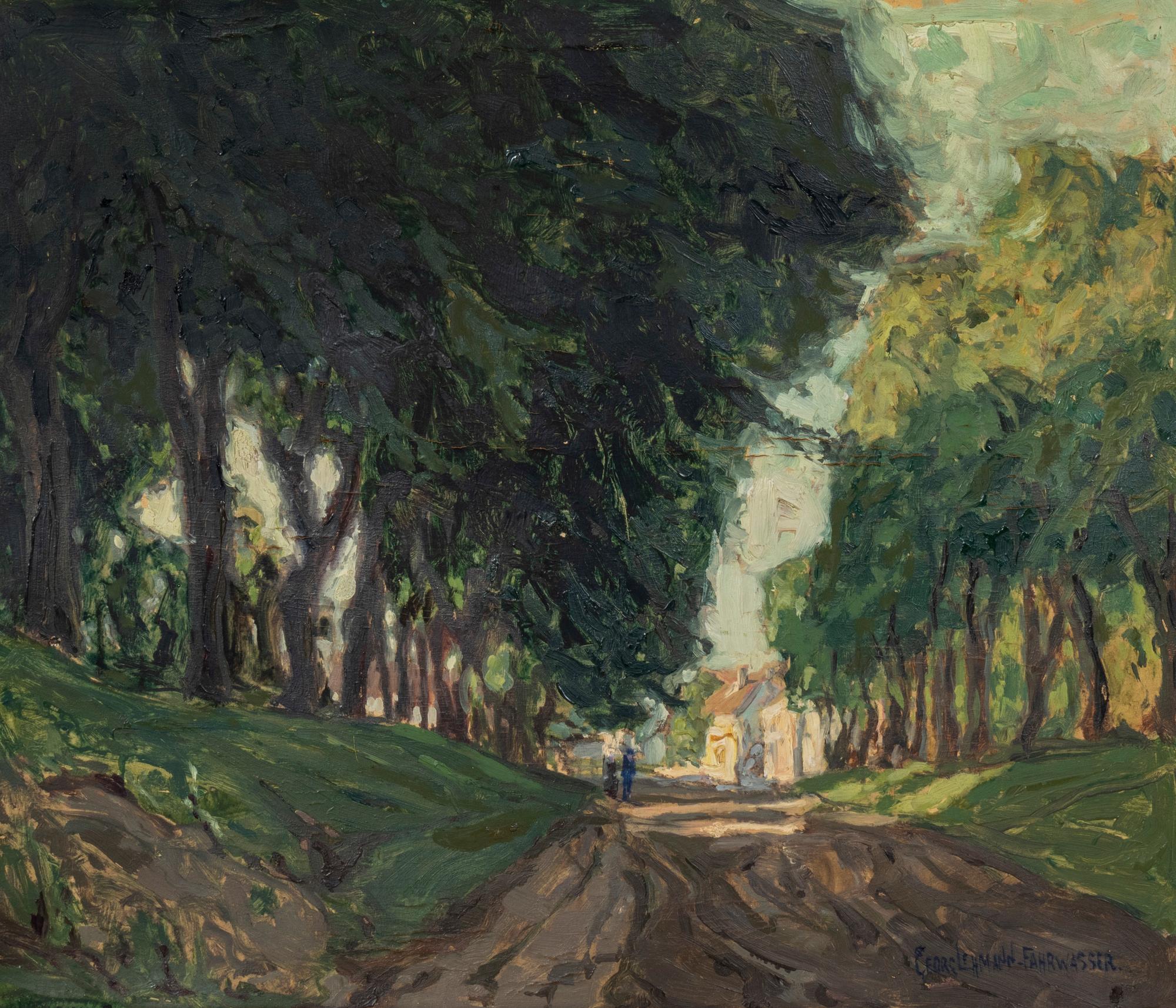 Road Through Trees