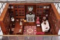 [MINIATURE ROOM] -- [FLEMING, John (1910-1987)]. Miniature of his 57th Street Library and Gallery.