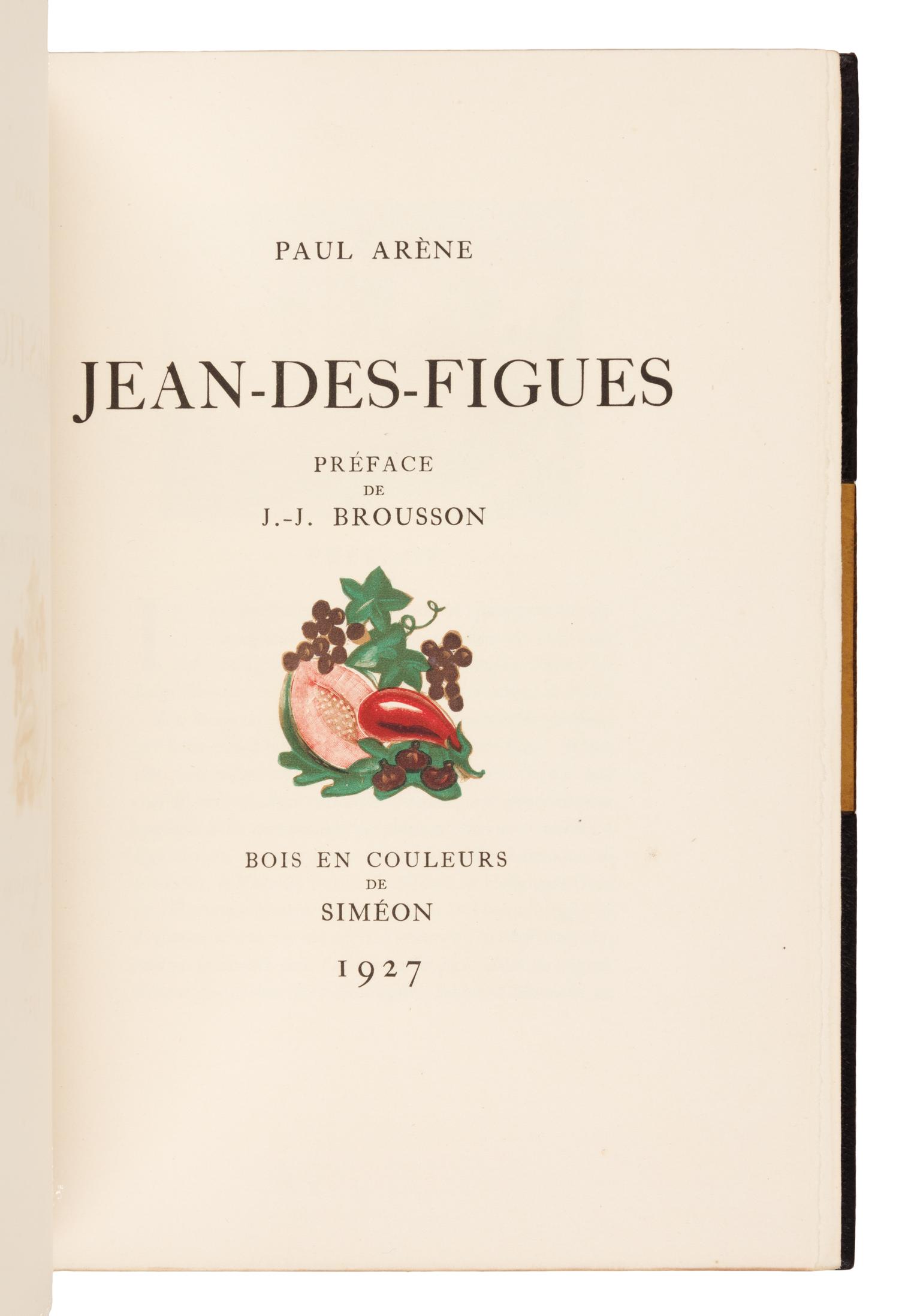 [BINDINGS]. [LÉOTARD, GENEVIÈVE - BINDER]. A group of 3 works in fine Art Deco bindings by Léotard.