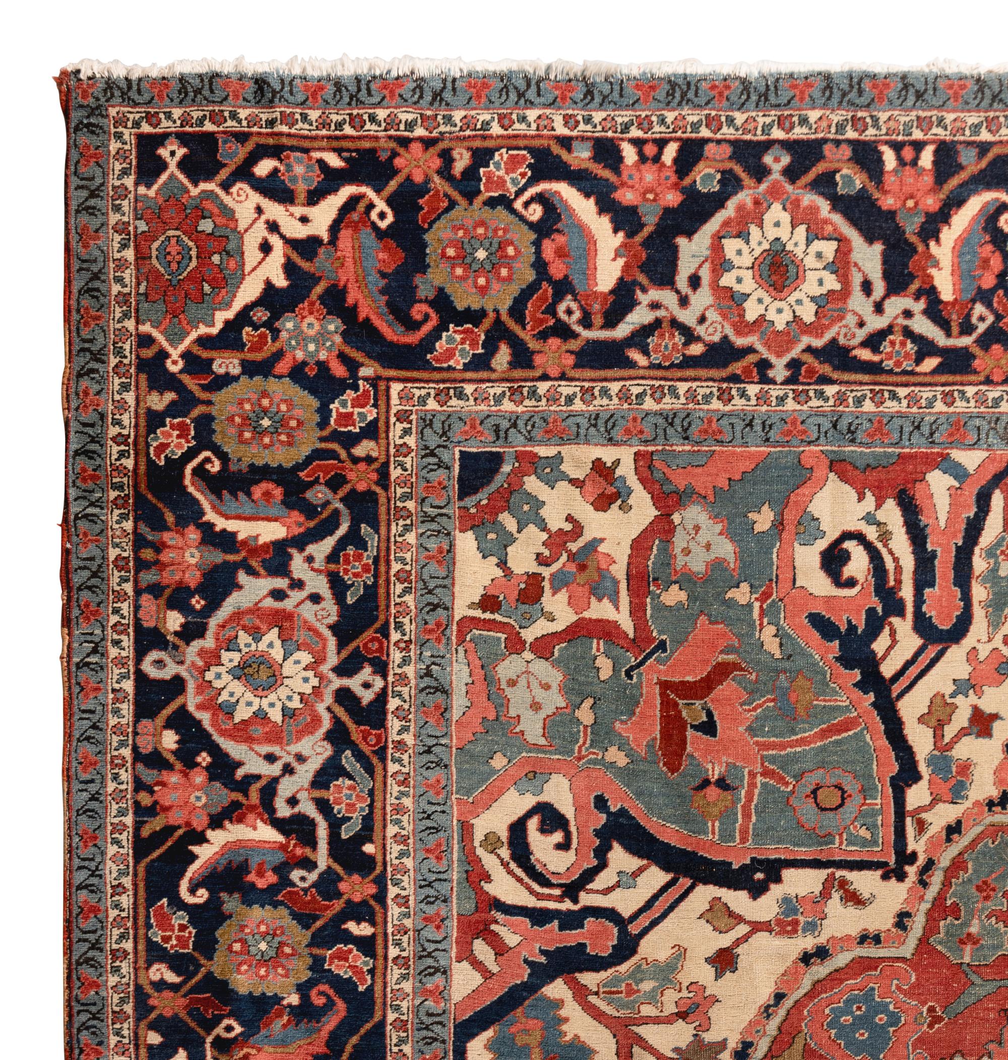 A Heriz Carpet