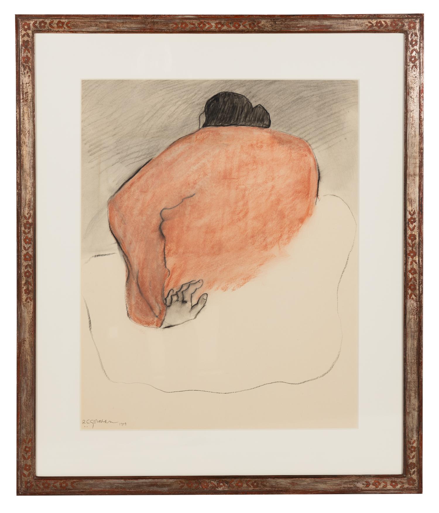Seated Woman in Red, 1979
