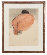 Seated Woman in Red, 1979
