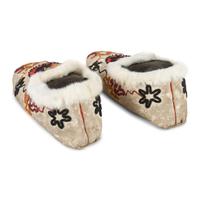 Tlingit Beaded Hide Moccasins