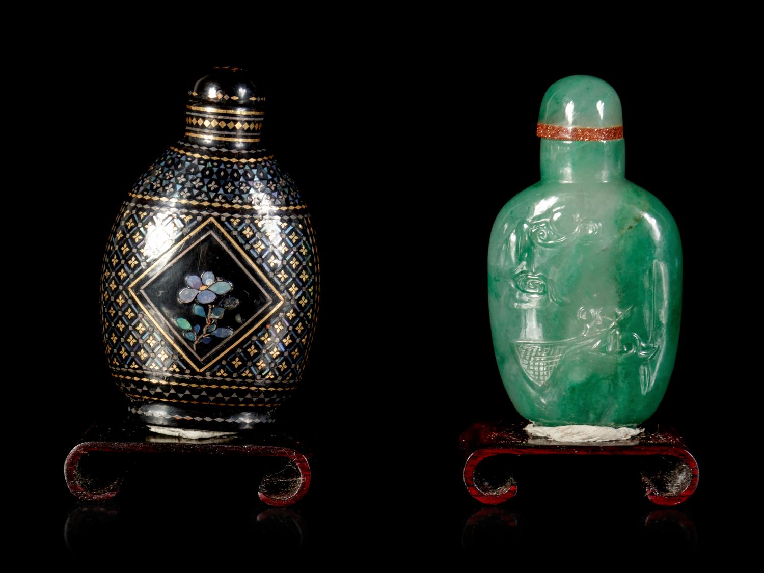 Two Chinese Snuff Bottles