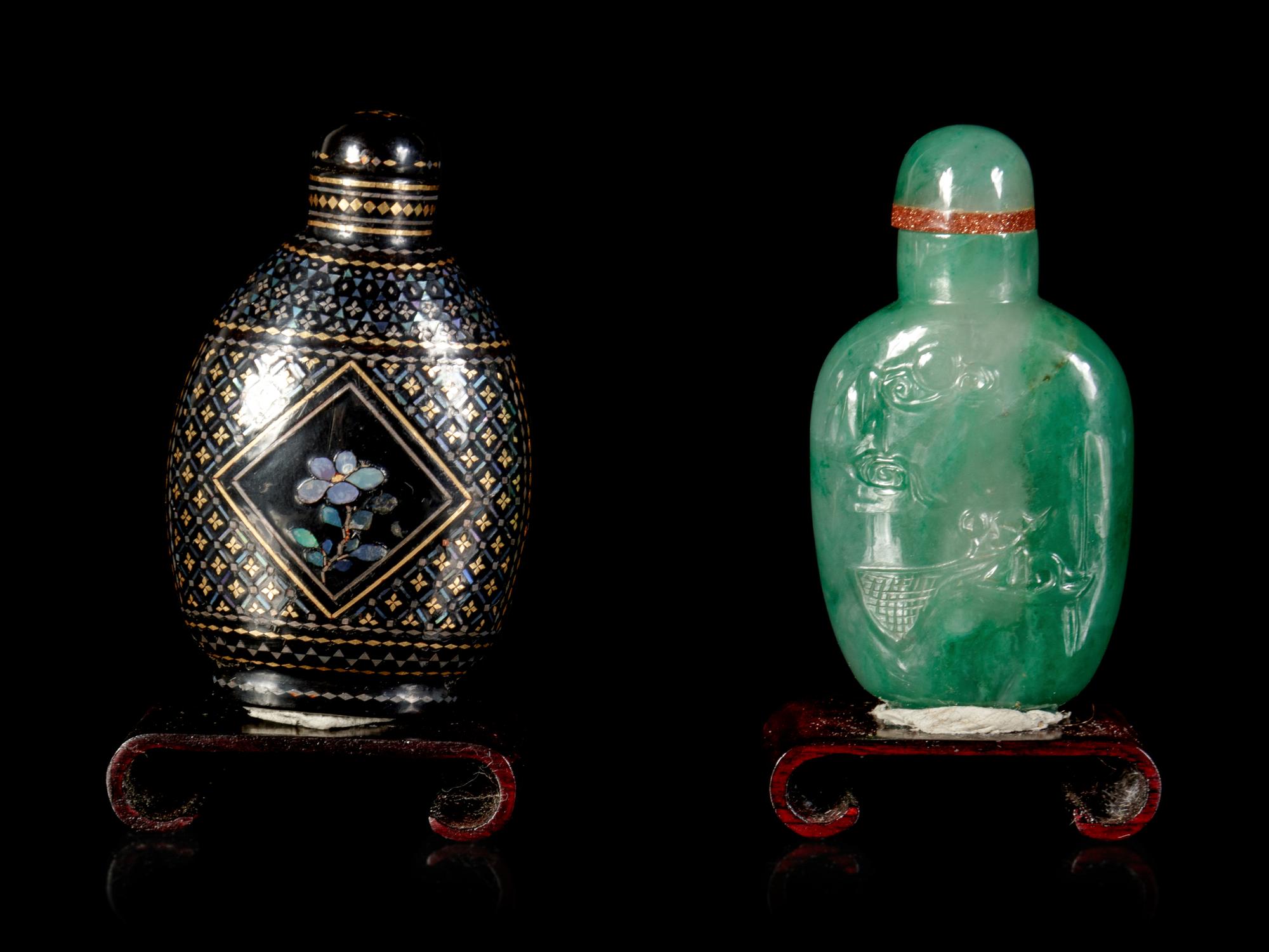 Two Chinese Snuff Bottles