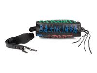 Balenciaga Leather Graffiti Shoulder Bag, Spring/Summer 2018
