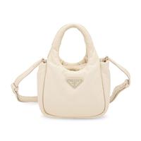 PRADA, SMALL PADDED LEATHER TOTE