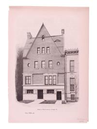 [CHICAGO - REAL ESTATE]. A group of architectural renderings and Lakefront development plans, comprising: