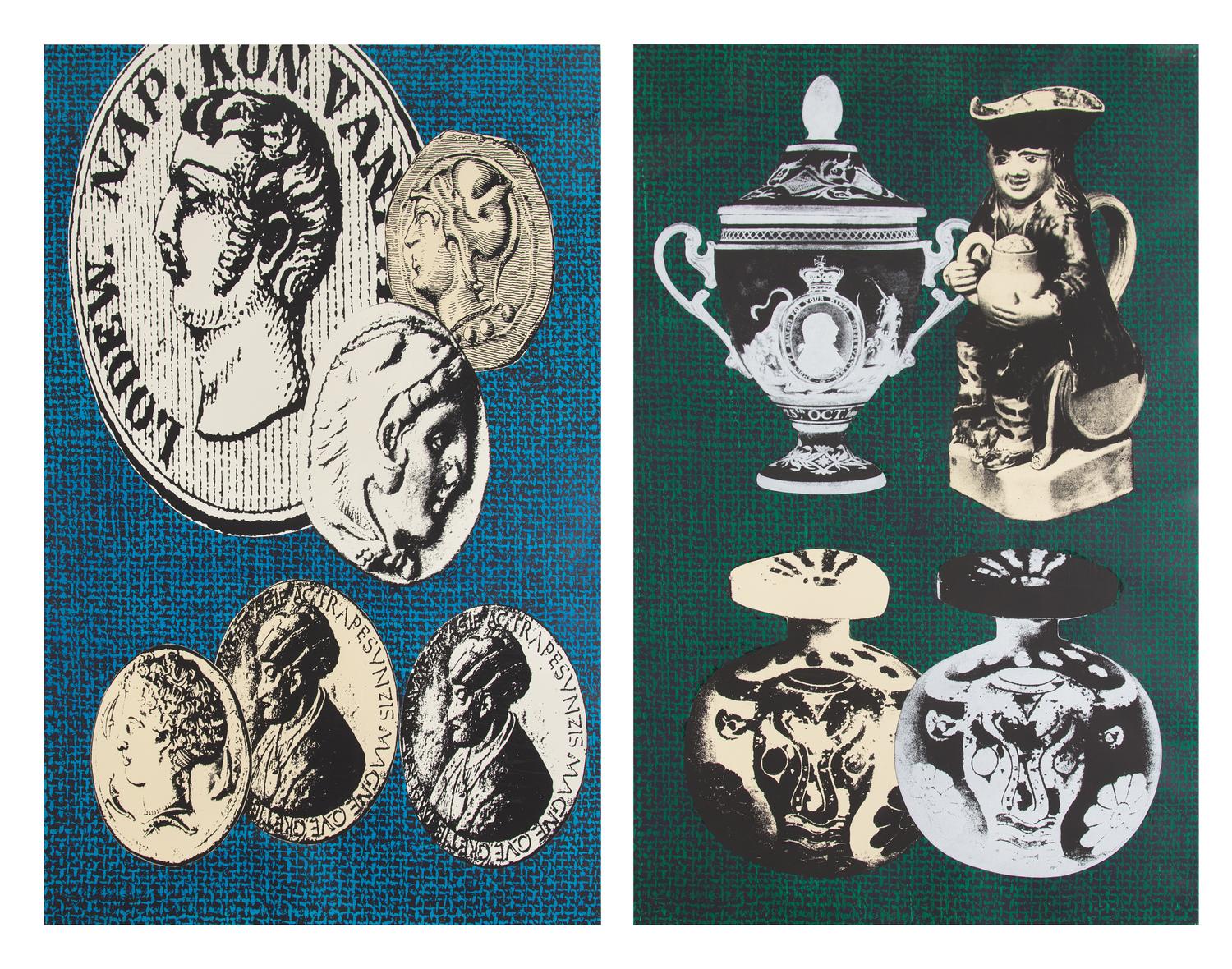 Two Works: Untitled, 1989 ; together with Untitled , 1989 (2)