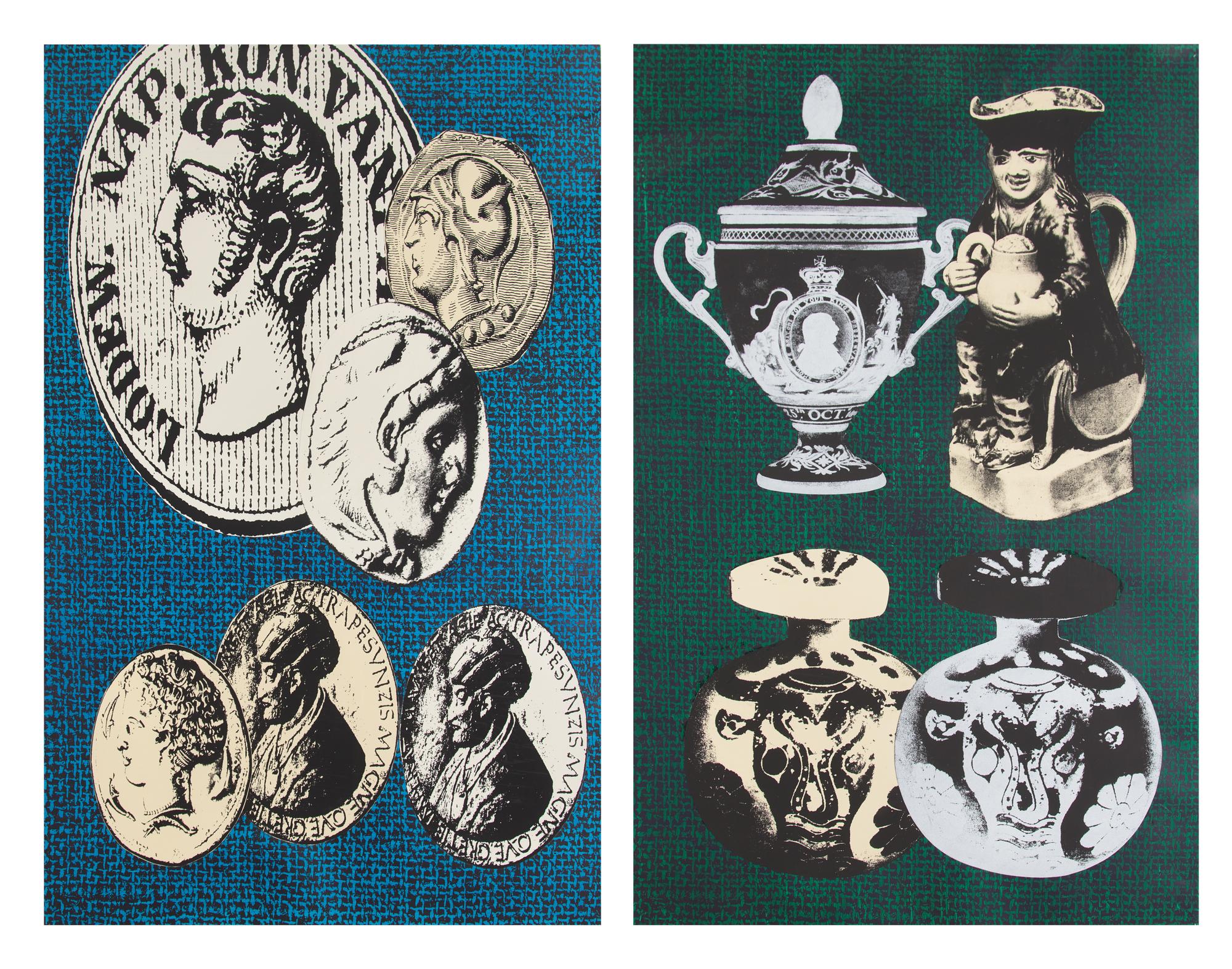 Two Works: Untitled, 1989 ; together with Untitled , 1989 (2)