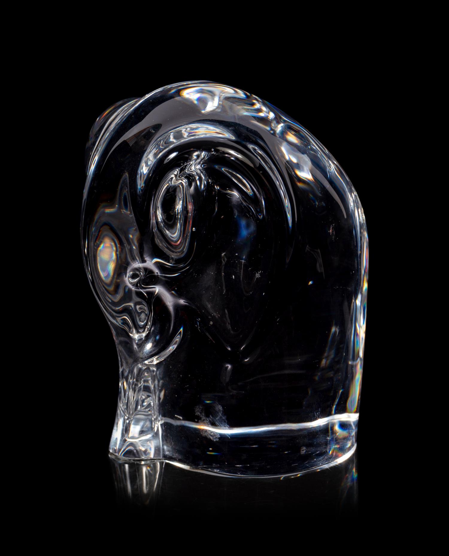 Three Glass Paperweights and a Dish