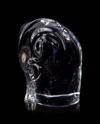 Three Glass Paperweights and a Dish