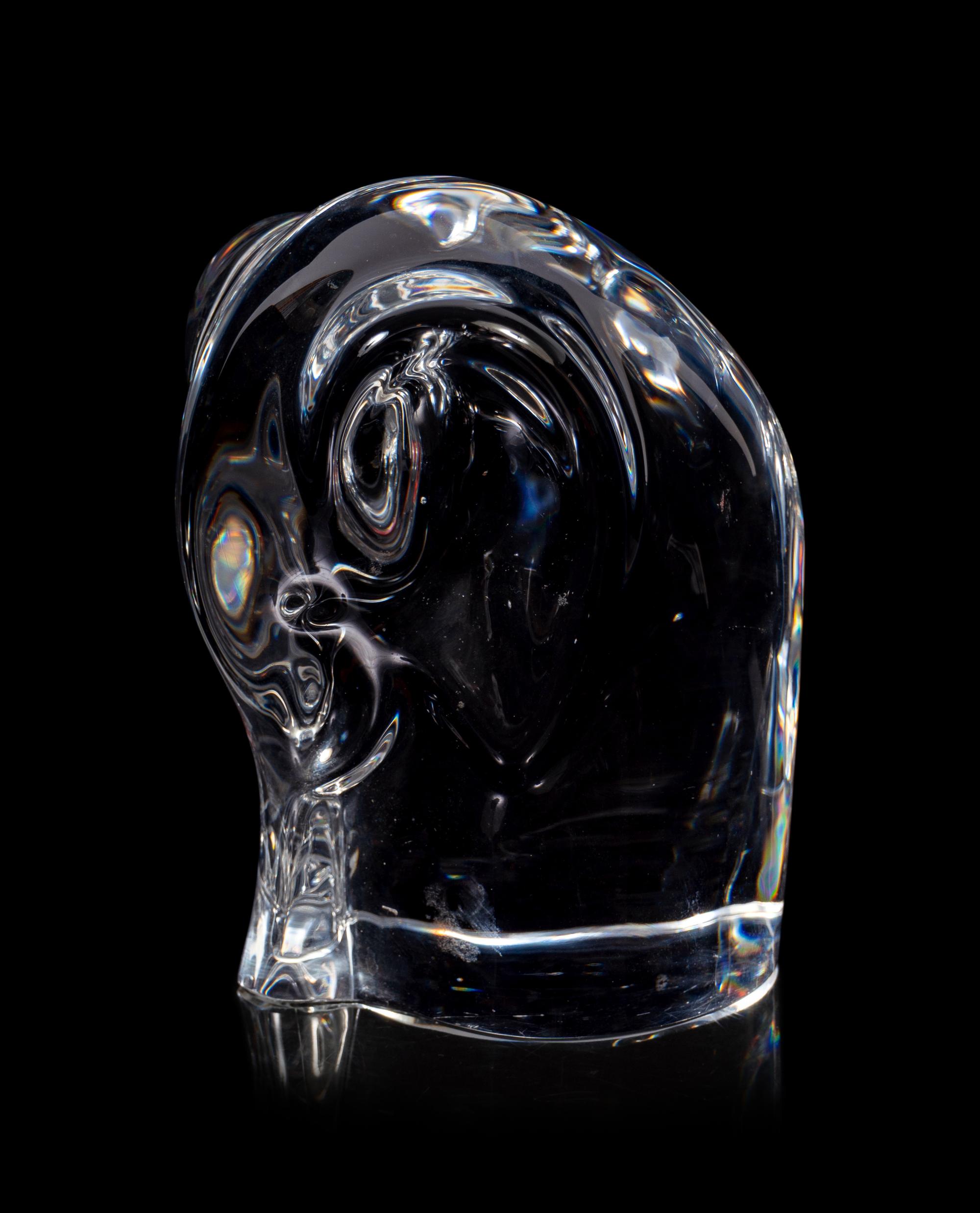 Three Glass Paperweights and a Dish
