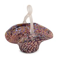 An Assortment of Millefiori Glass Articles