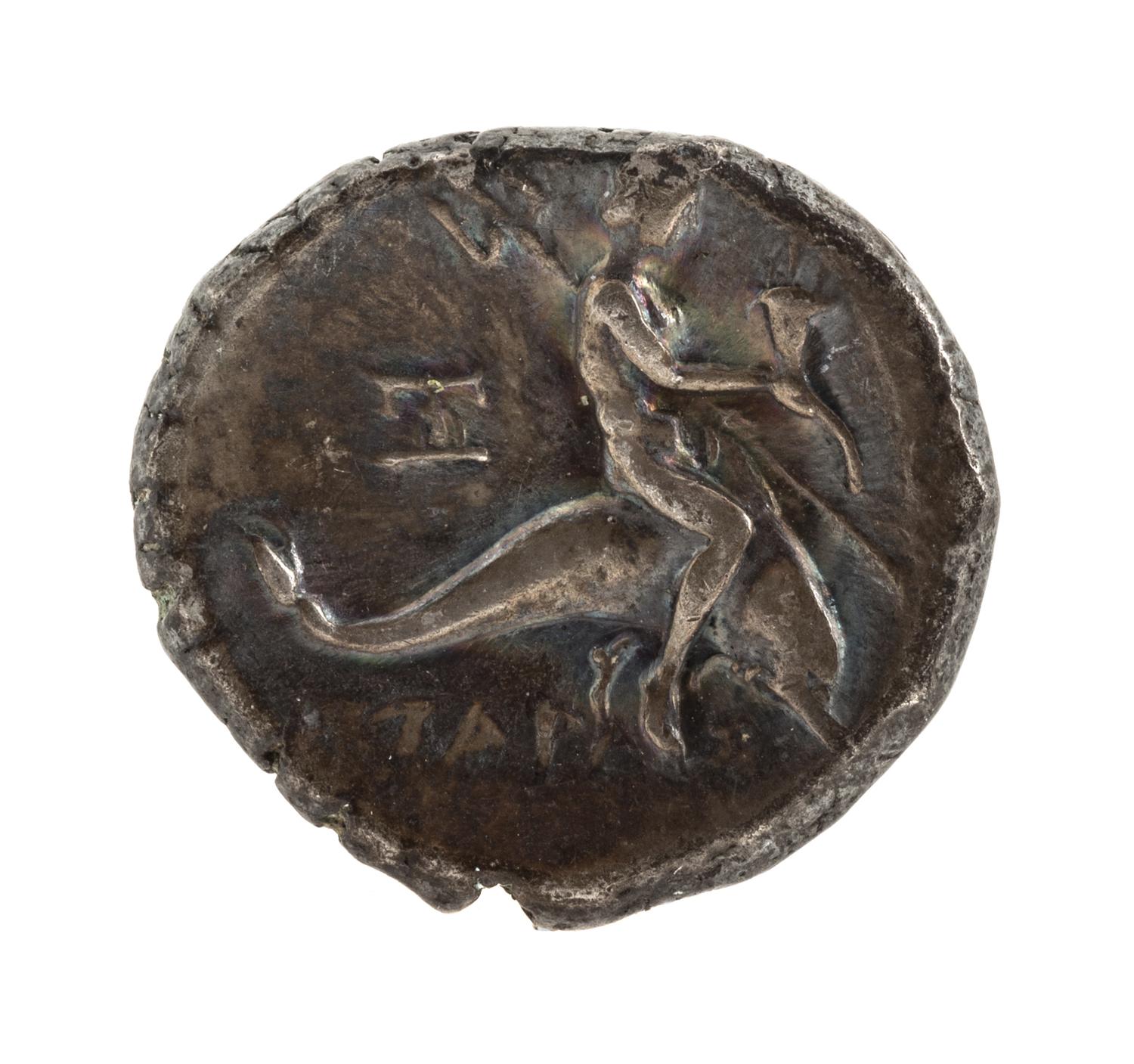 Ancient Greek, Tarentum (circa 300 BCE), Silver Stater — Silver Stater