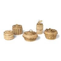 Northeastern Porcupine Twist and Sweetgrass Baskets