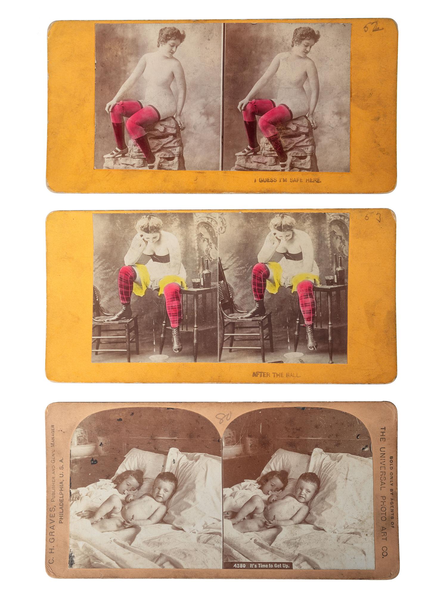 [EARLY PHOTOGRAPHY]. Table top folding stereographoscope. New York: E. & H.T. Anthony & Co.
