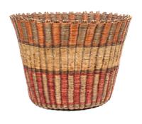 A Group of Three Southwestern Baskets Height of first 10 x diameter 14 inches.