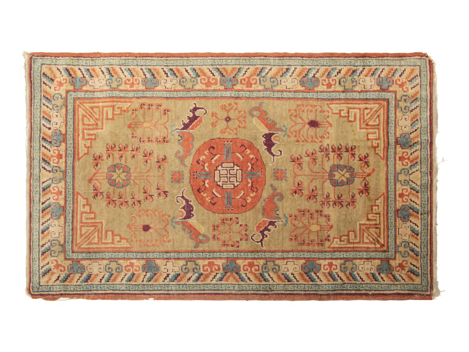 Two Chinese Wool Area Rugs