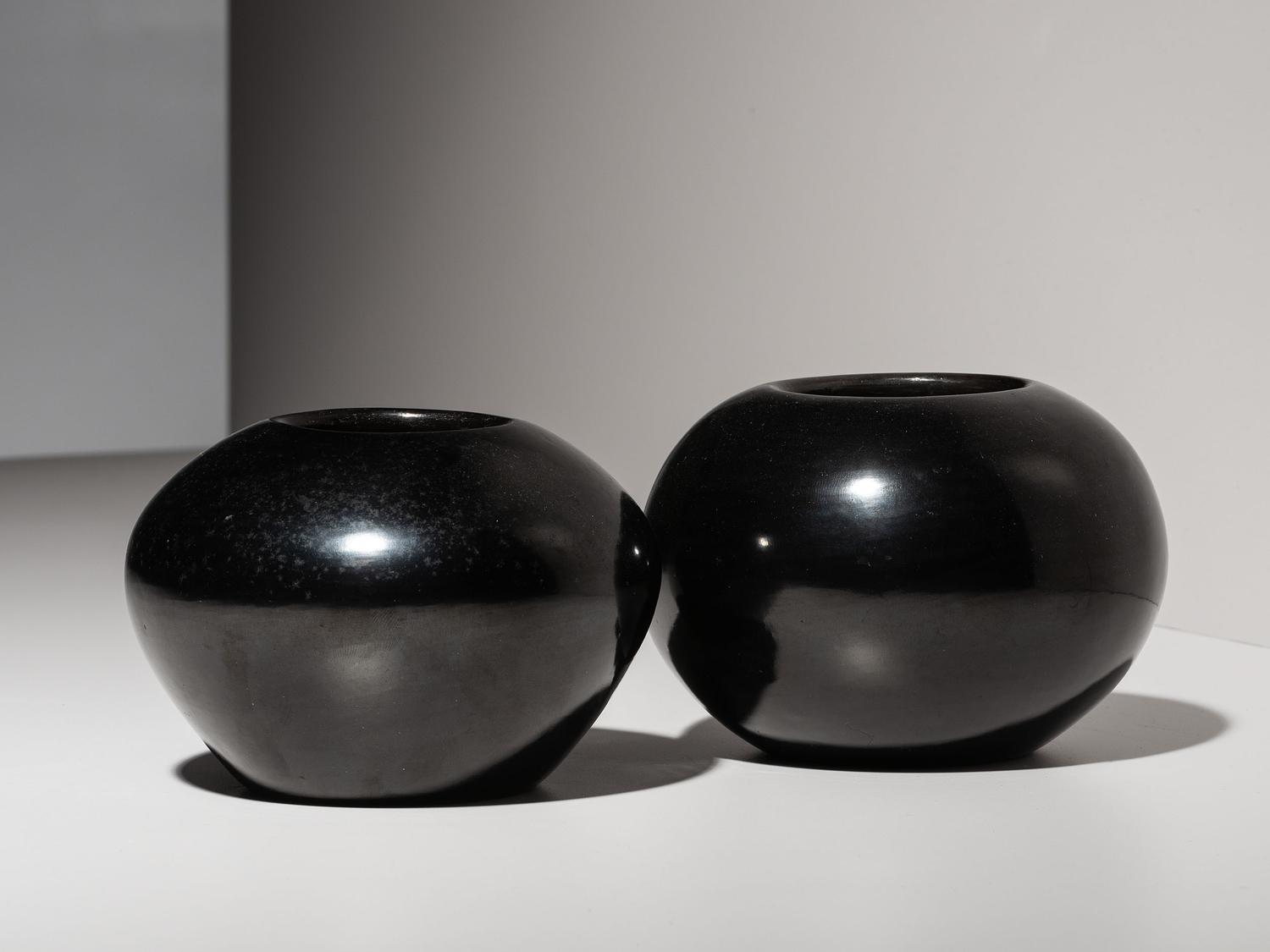 Blackware Pottery Bowls 1956-1965