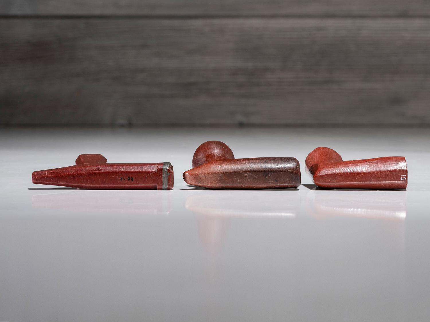 Plains Catlinite Pipe Bowls