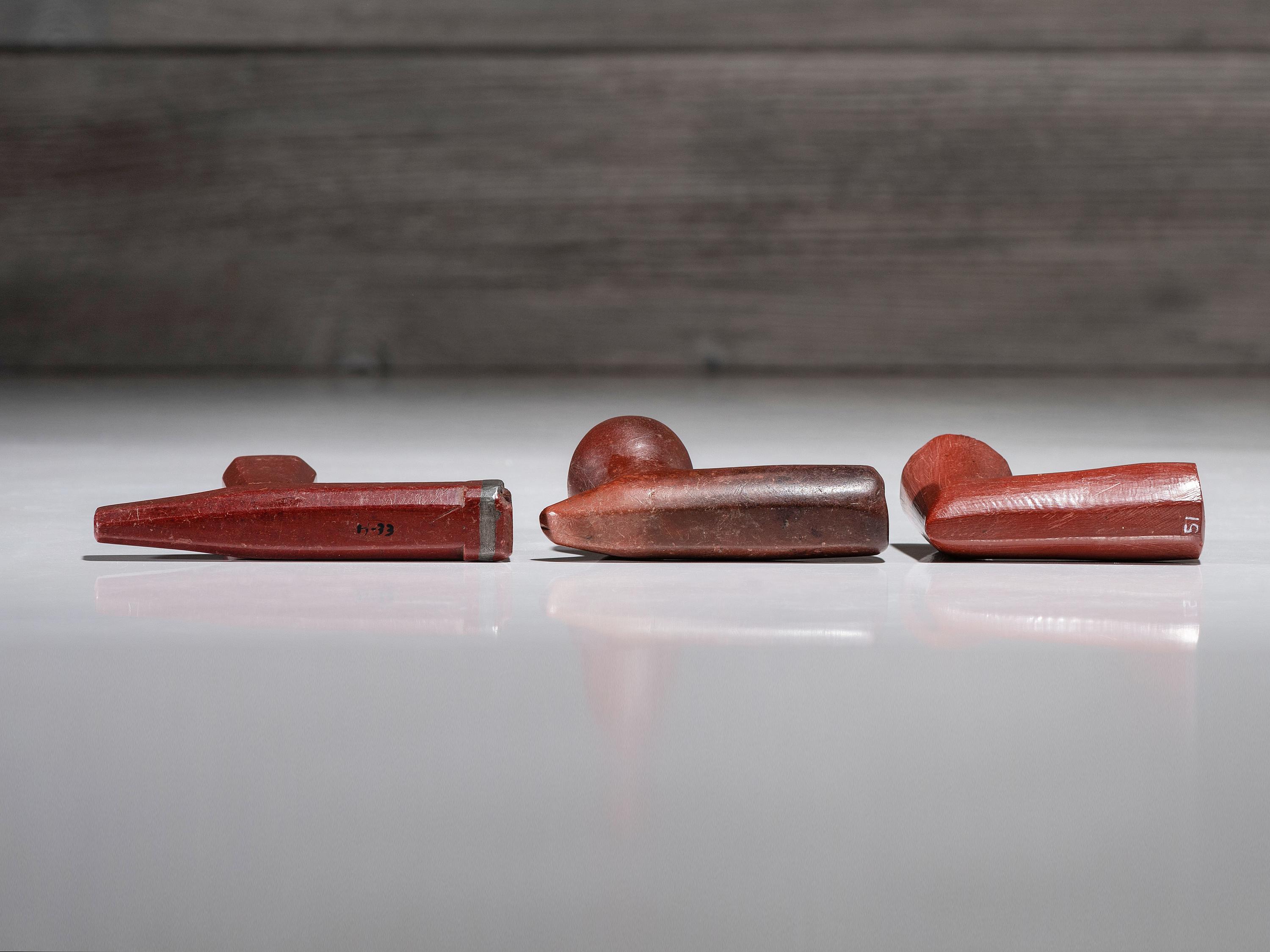 Plains Catlinite Pipe Bowls