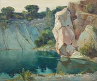 Anthony Thieme (American, 1888-1954) - Quarry in Rockport