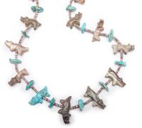 Single-Strand Bear Fetish Necklace Lot is located and will ship from Denver, Colorado.