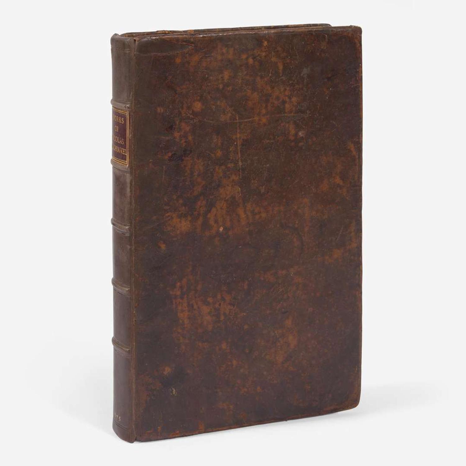 [Literature] Machiavelli, Nicholas The Works of the Famous Nicolas Machiavel, Citizen and Secretary of Florence