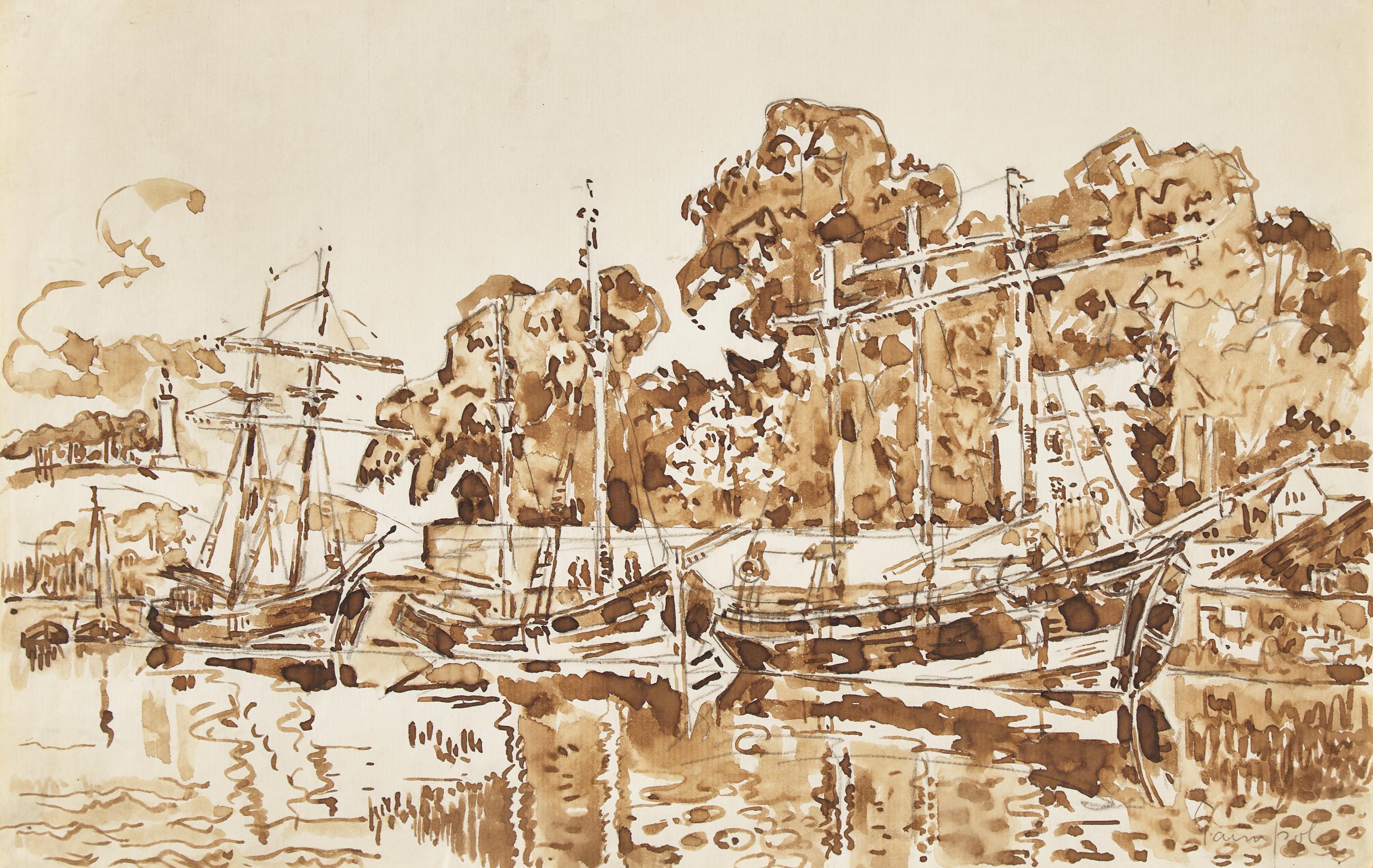 Paul Signac (French, 1863-1935) — Paimpol, 1900