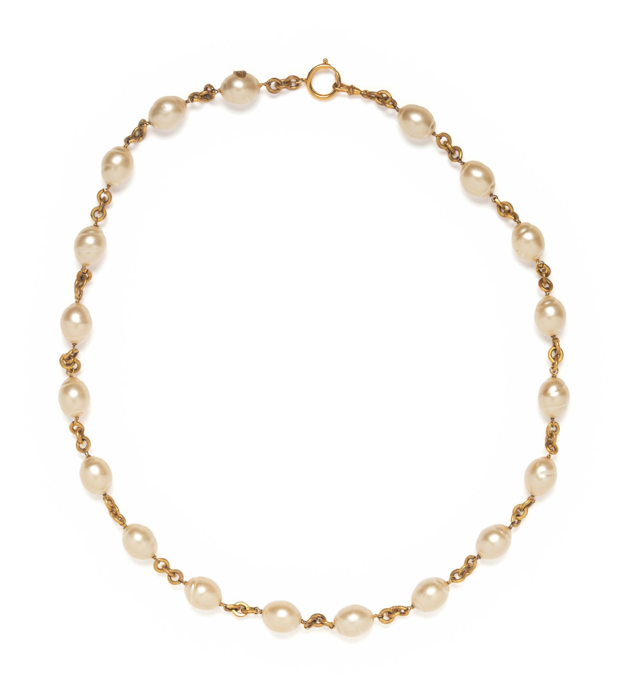 Chanel Faux-Pearl Necklace, 1984