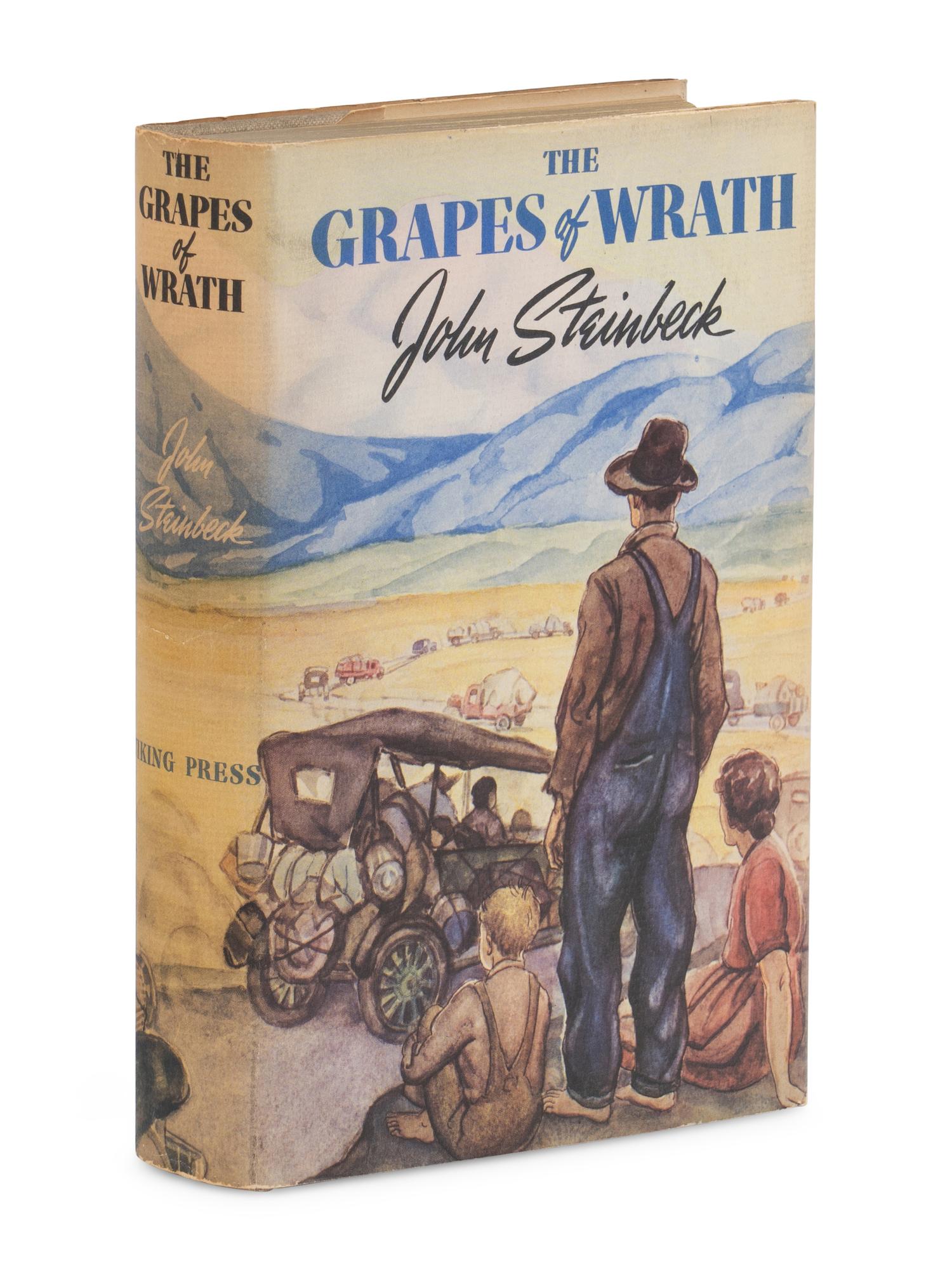 STEINBECK, John (1902-1968). The Grapes of Wrath . New York: The Viking Press, 1939.